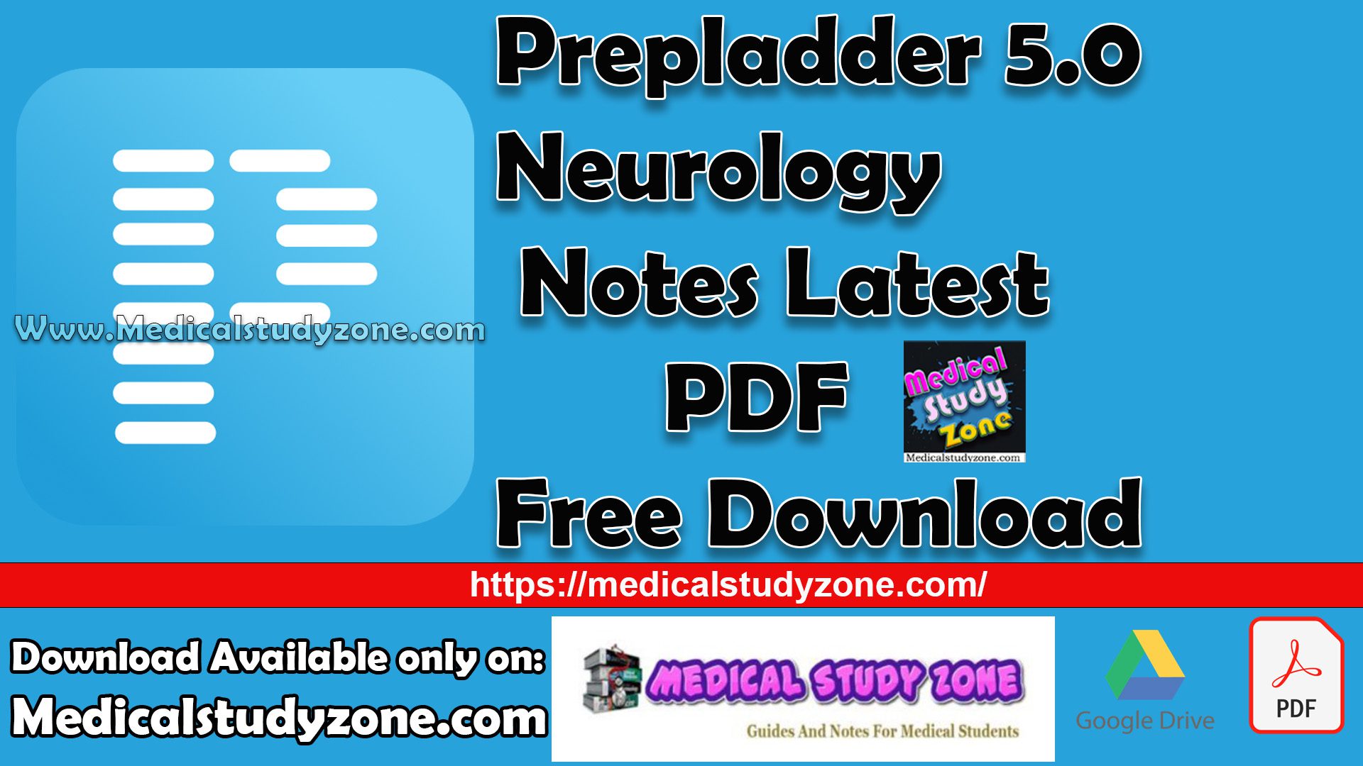 Prepladder 5.0 Neurology Notes PDF Free Download