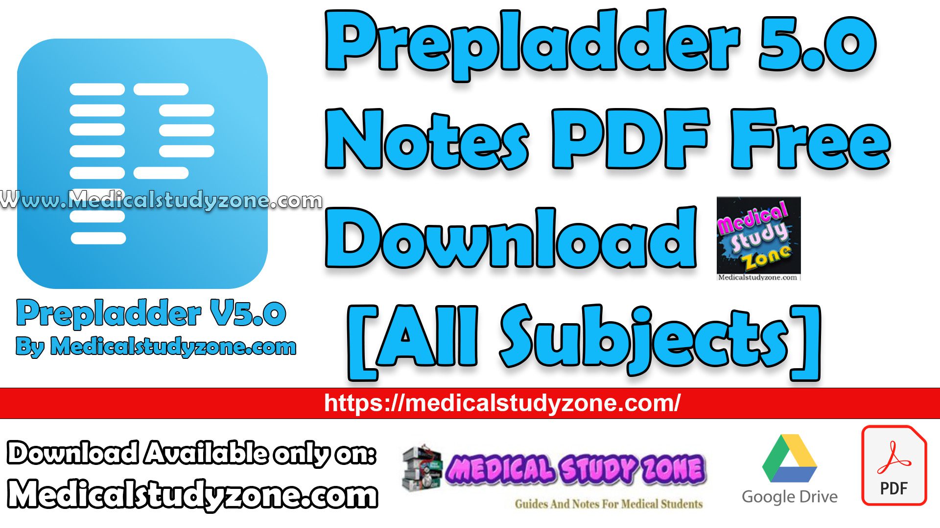 Prepladder 5.0 Notes Next Edition PDF Free Download [All Subjects]