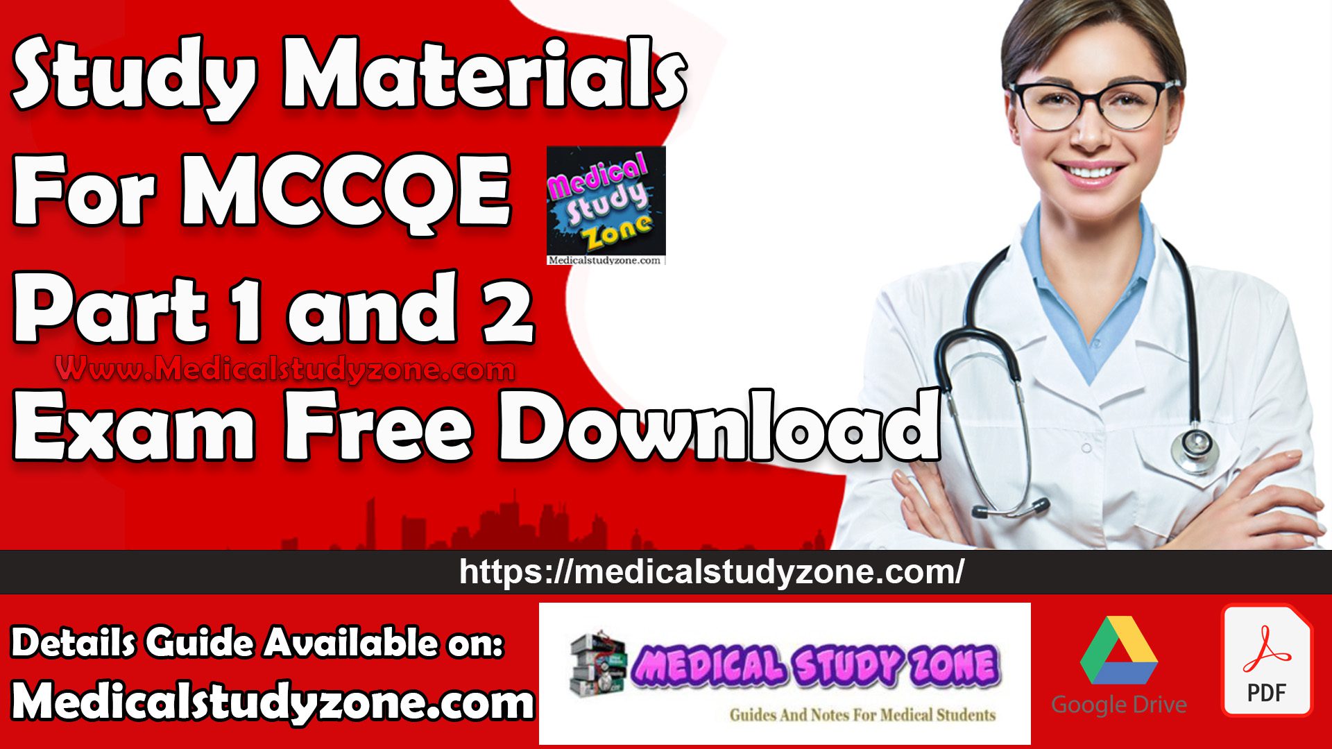 Study Materials For MCCQE Part 1 and 2 Exam Free Download