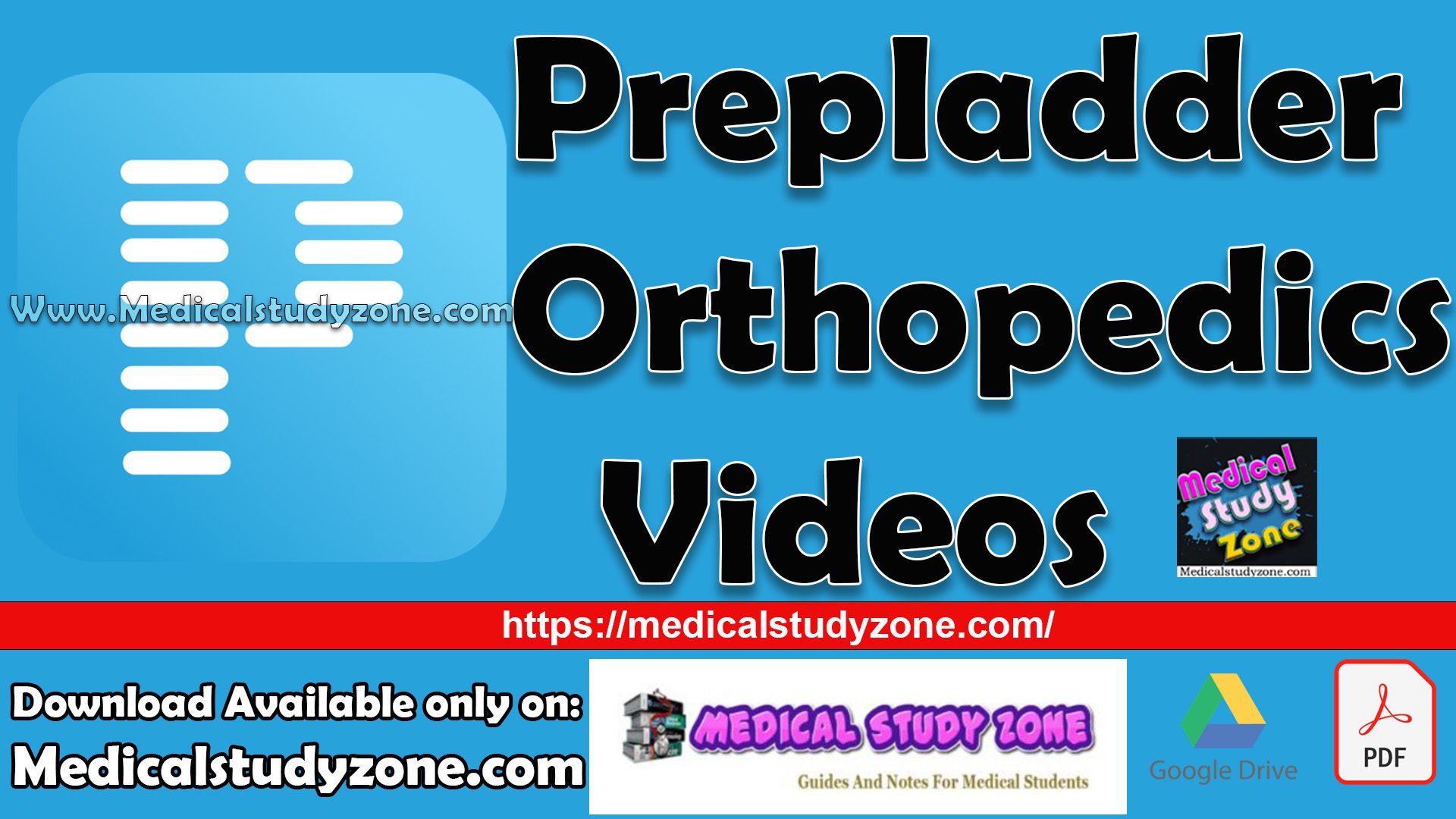 Prepladder Orthopedics Videos Free Download