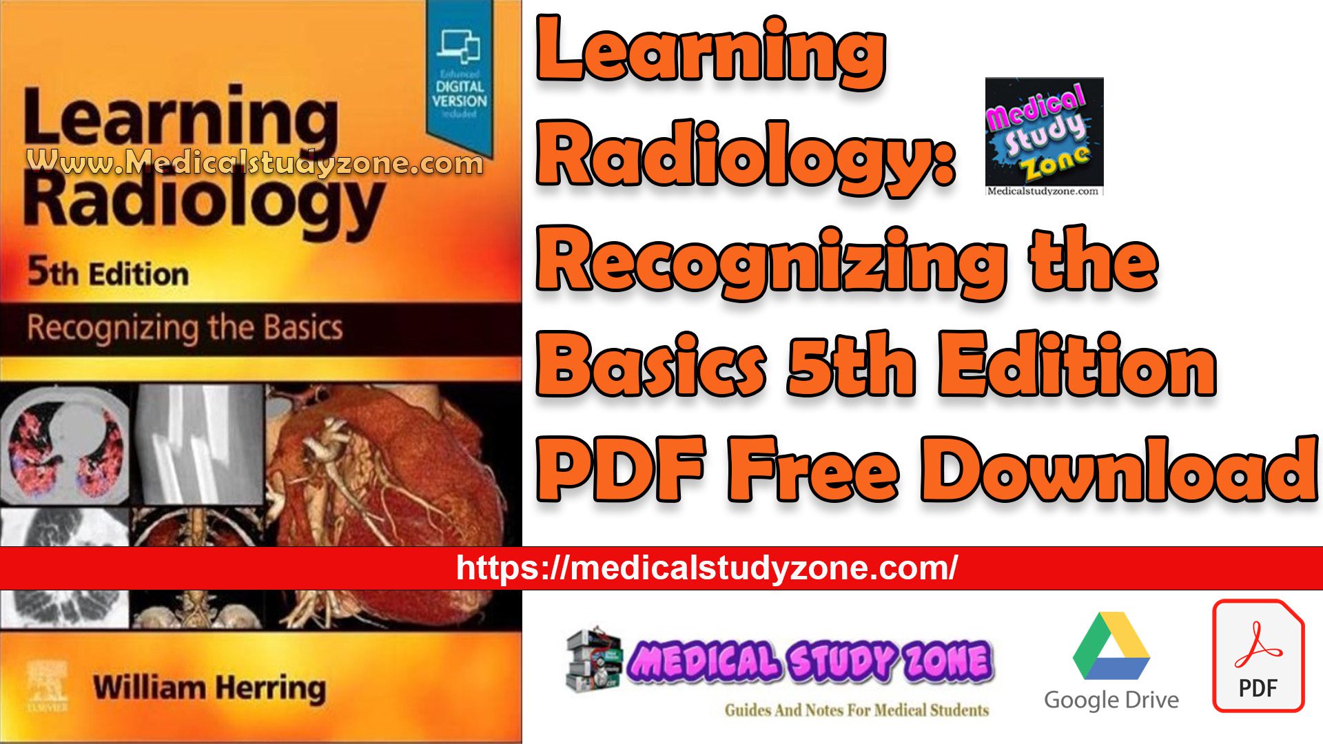 Learning Radiology: Recognizing the Basics 5th Edition PDF Free Download