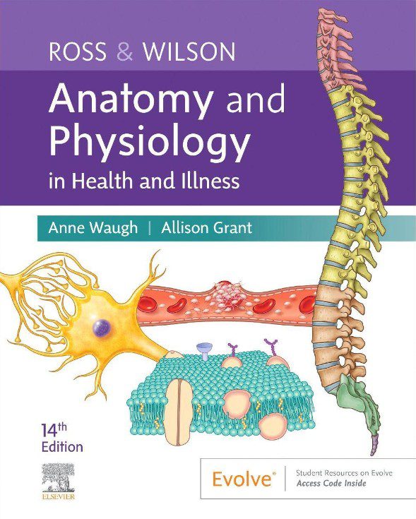 Ross & Wilson Anatomy and Physiology in Health and Illness 14th Edition PDF Free Download cover