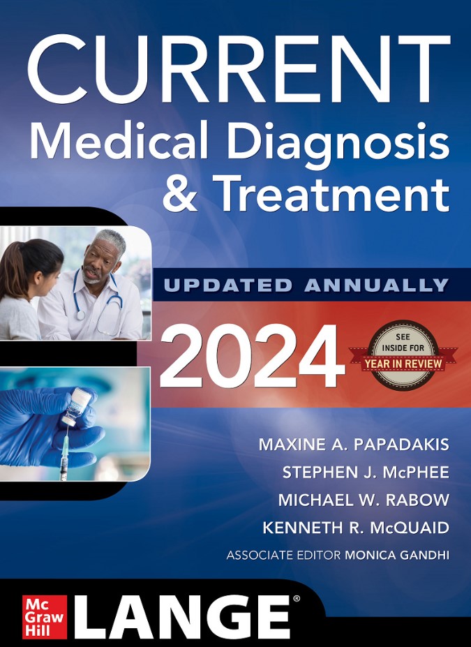 CURRENT Medical Diagnosis and Treatment 2024 63rd Edition PDF Free Download