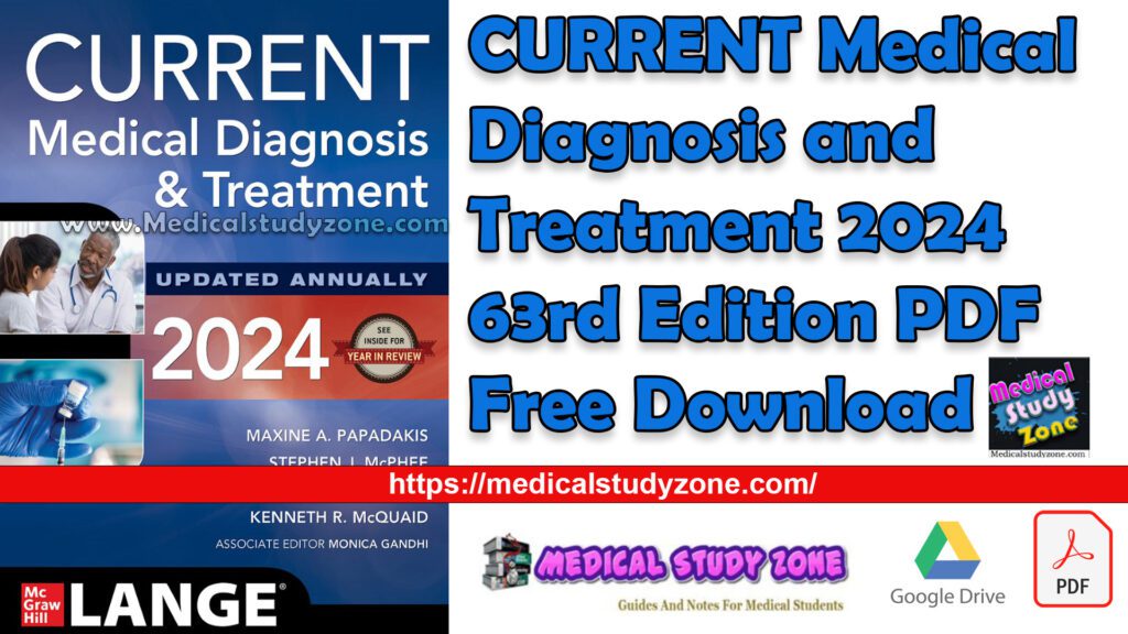 CURRENT Medical Diagnosis And Treatment 2024 63rd Edition PDF Free ...