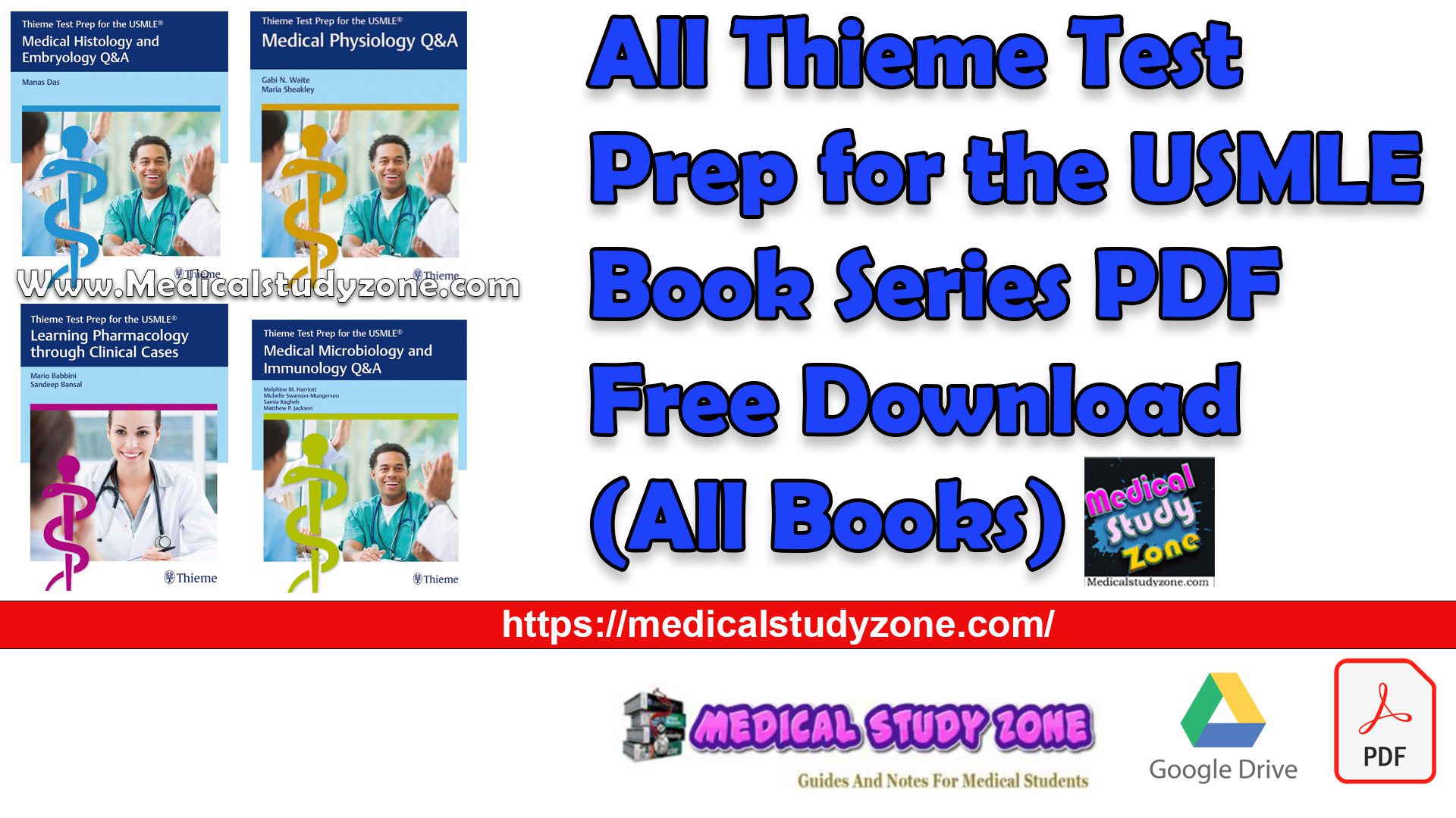 All Thieme Test Prep for the USMLE Book Series PDF Free Download (8 Books)