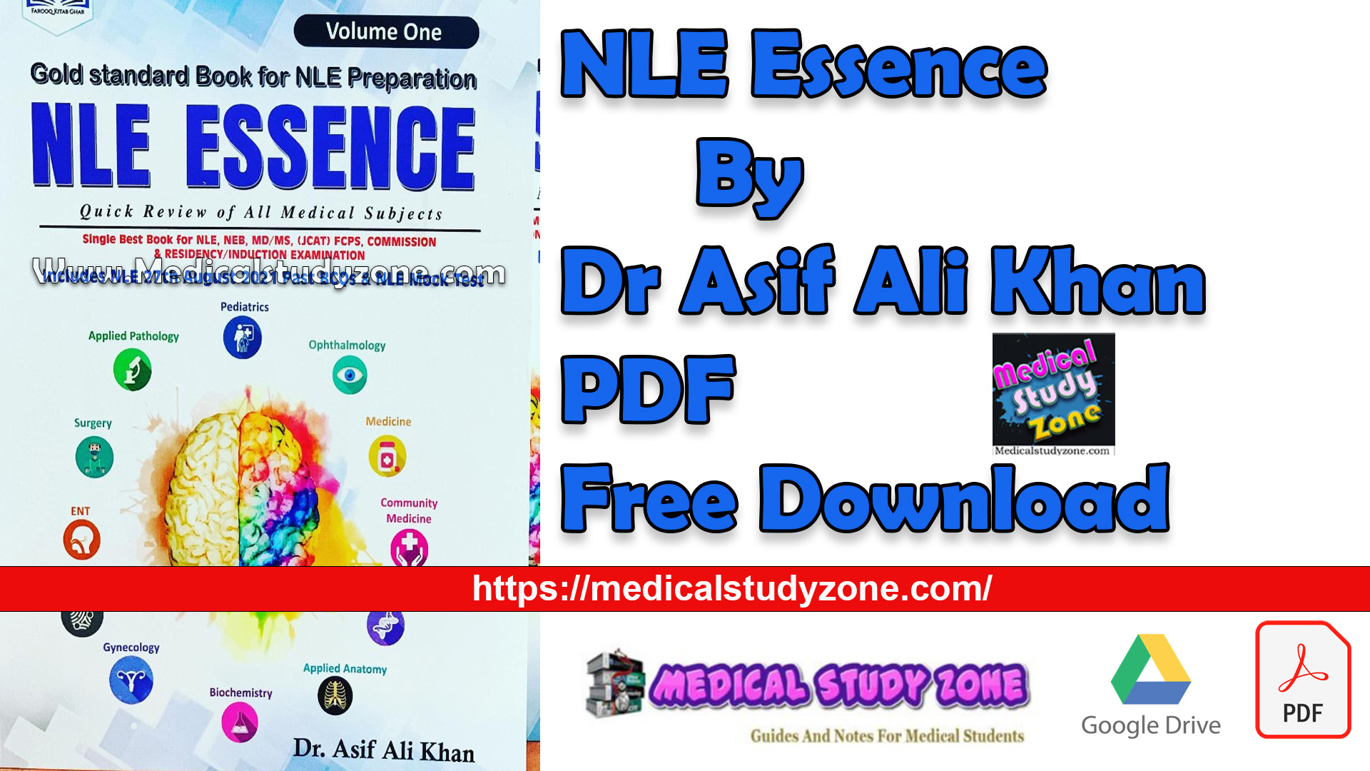NLE Essence By Dr Asif Ali Khan PDF Free Download
