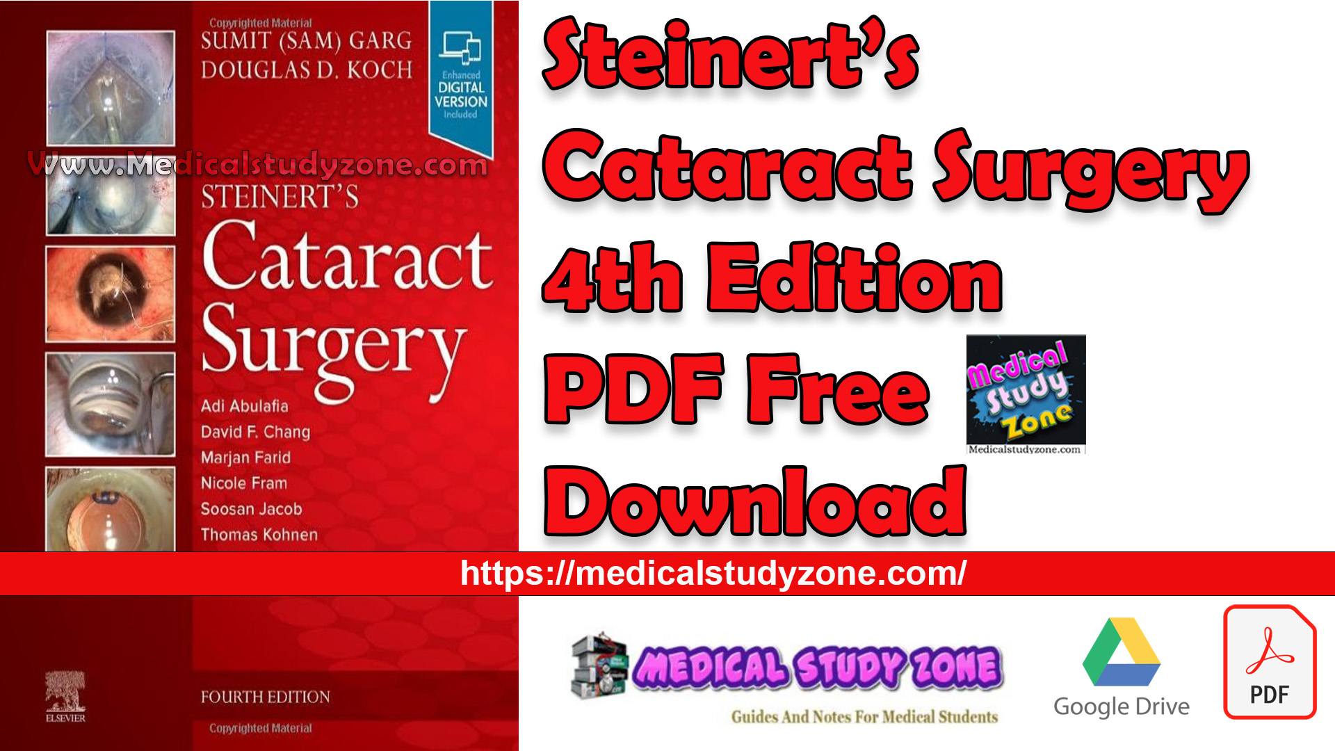 Steinert’s Cataract Surgery 4th Edition PDF Free Download