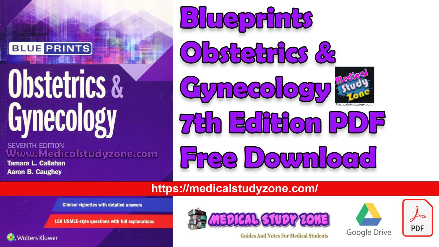 Blueprints Obstetrics & Gynecology 7th Edition PDF Free Download