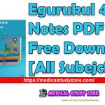 Egurukul 4.0 Notes PDF Free Download [All Subejcts]