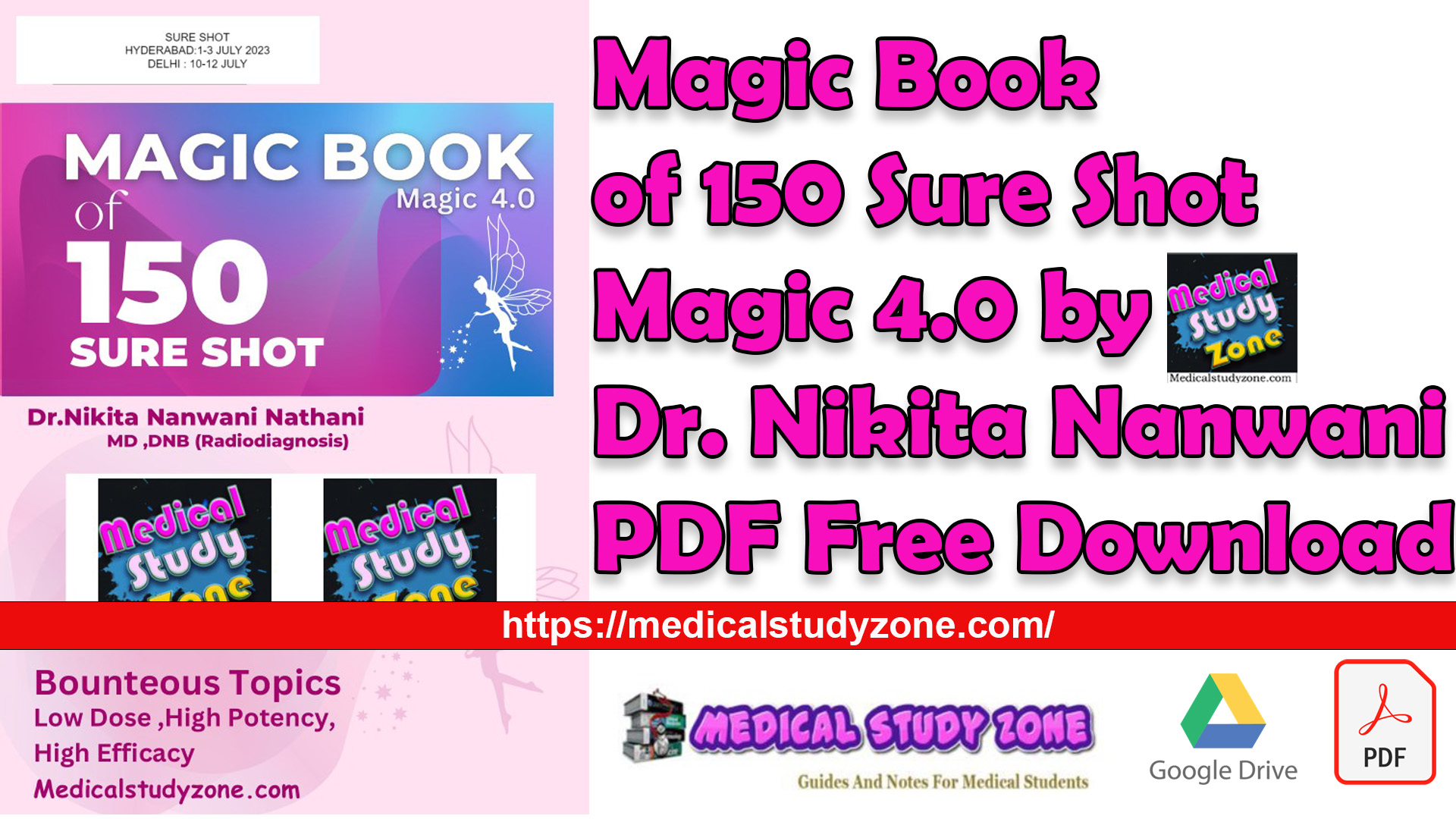 Magic Book of 150 Sure Shot Magic 4.0 by Dr. Nikita Nanwani PDF Free Download