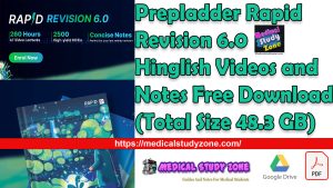 Prepladder Rapid Revision 6.0 Hinglish Latest Videos and Notes Free Download (All 19 Subjects Total Size 48.3 GB)