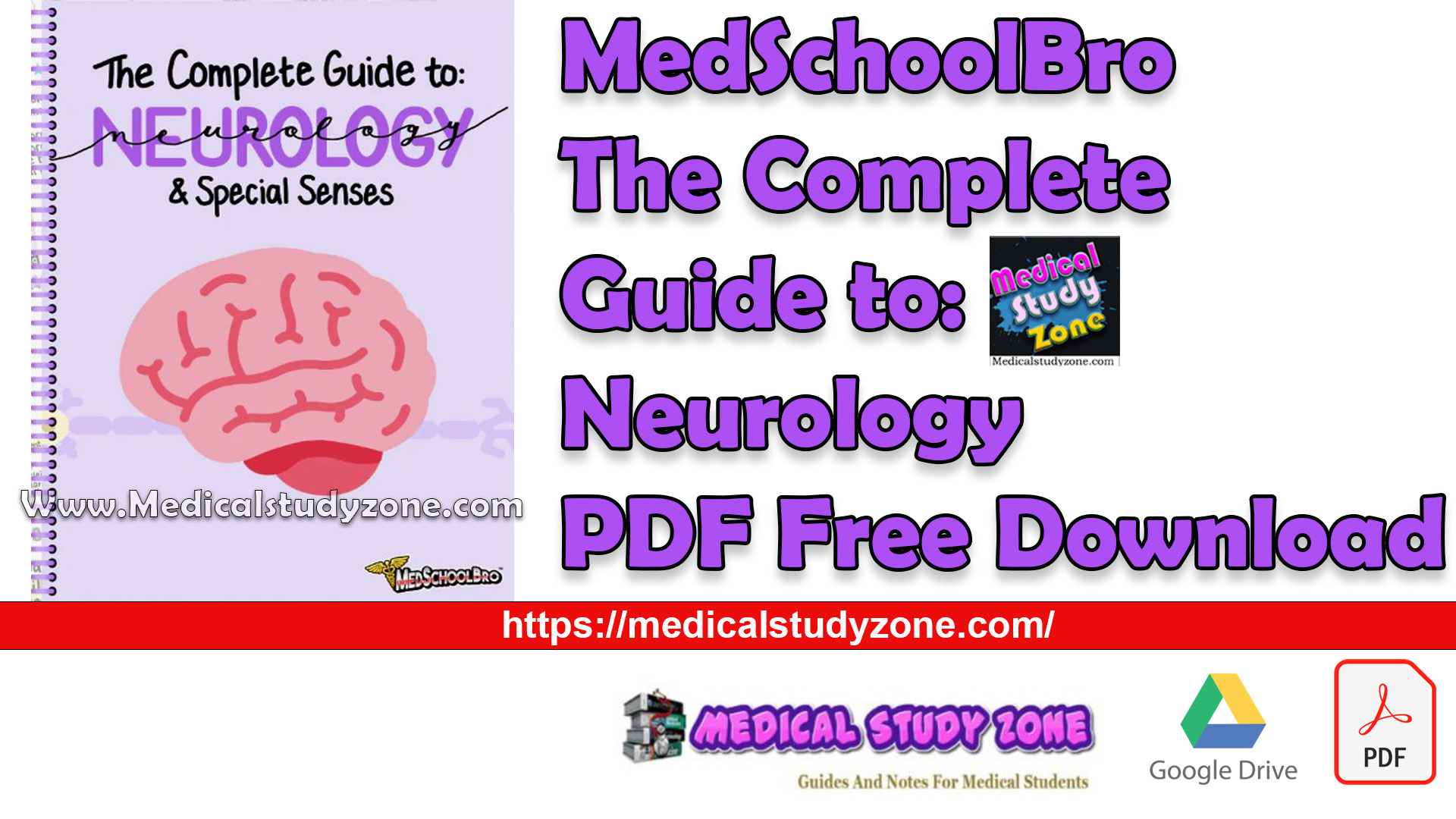 MedSchoolBro The Complete Guide to: Neurology PDF Free Download