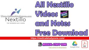 All Nextillo 2024 Videos and Notes Free Download