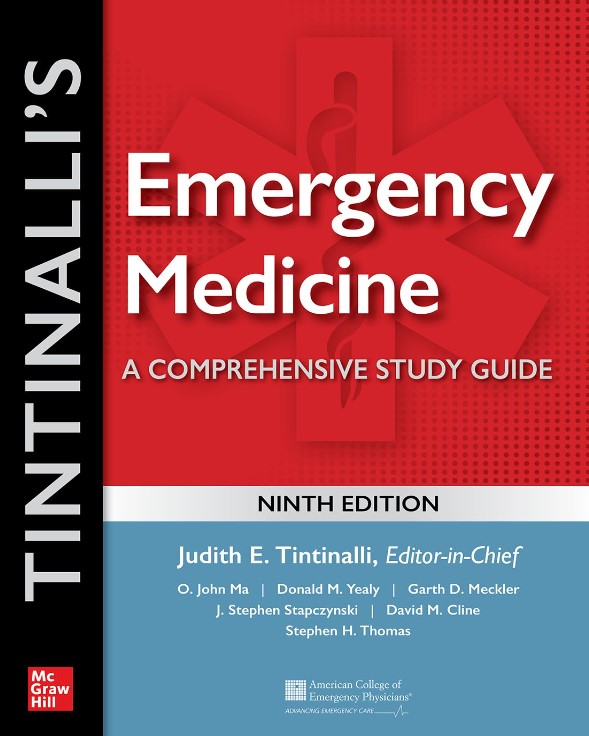 Tintinalli's Emergency Medicine: A Comprehensive Study Guide 9th Edition PDF Free Download