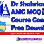 Dr Shahriar's AMC MCQ Course Complete 2024 Free Download