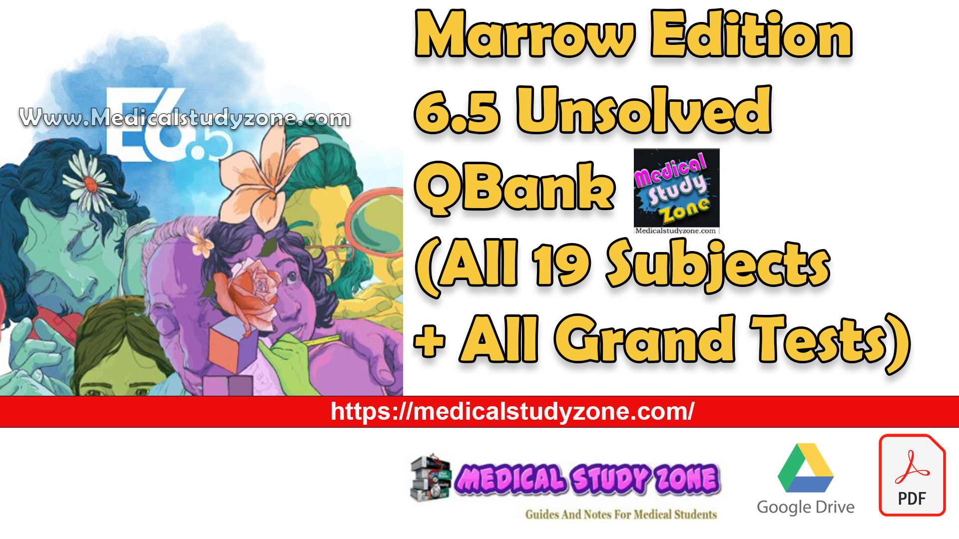 Marrow Edition 6.5 Unsolved QBank (All 19 Subjects + All Grand Tests) PDF Free Download