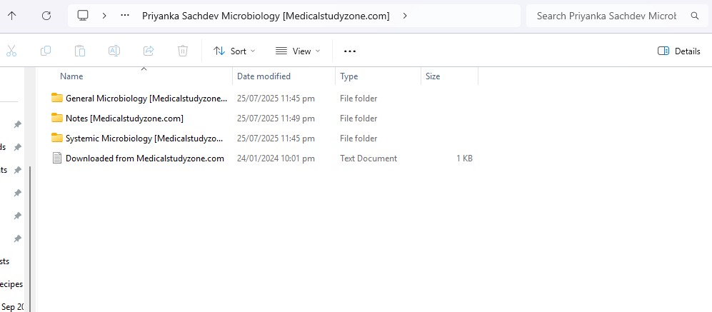 Dr Priyanka Sachdev MedLive Microbiology Videos and Notes Free Download (Size 5.64 GB) cover