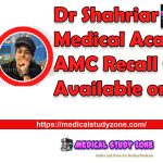 Dr Shahriar Medical Academy AMC Recall Course Free Download