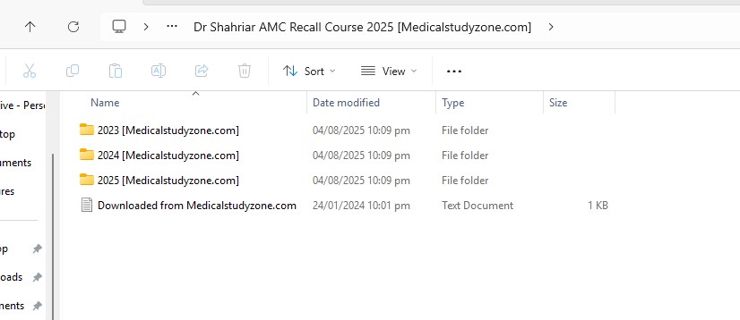 Dr Shahriar Medical Academy AMC Recall Course Free Download cover image