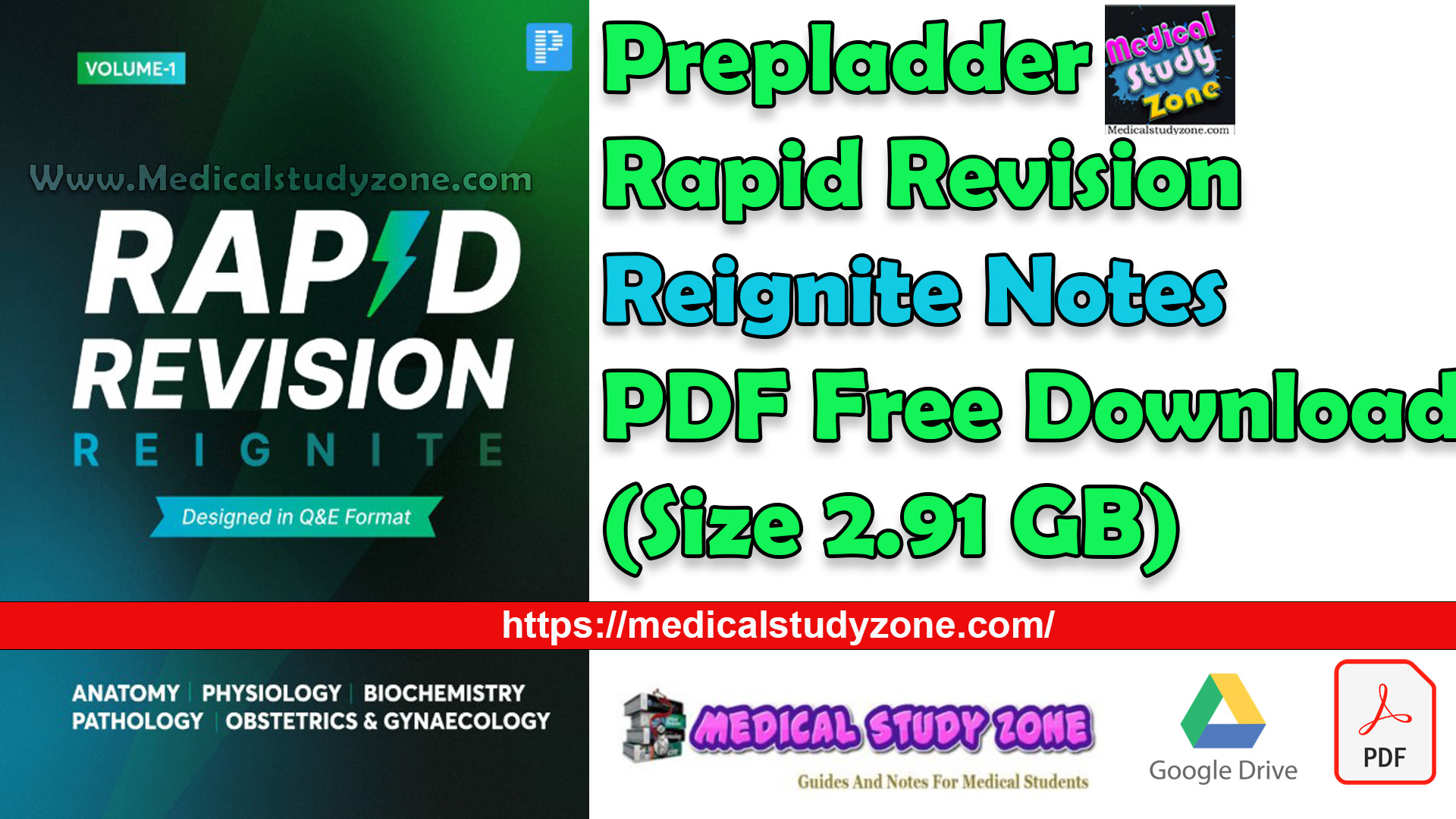 Prepladder Rapid Revision Reignite Notes PDF Free Download (Size 2.91 GB)