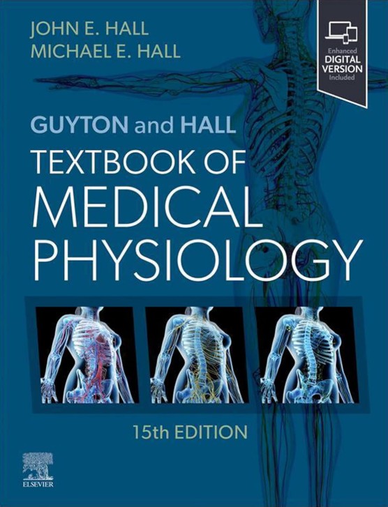 Guyton and Hall Textbook of Medical Physiology 15th Edition PDF Free Download [Clean PDF] 