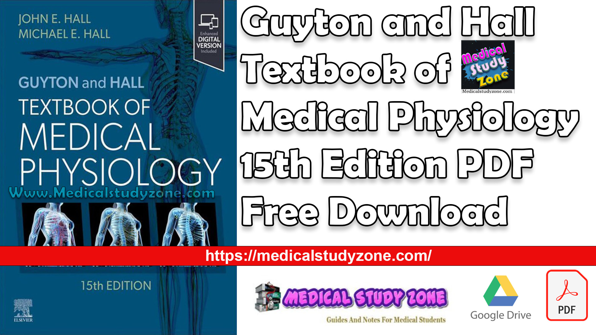 Guyton and Hall Textbook of Medical Physiology 15th Edition PDF Free Download [Clean PDF]
