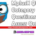 MplusX QBank 2026 Category Wise Questions