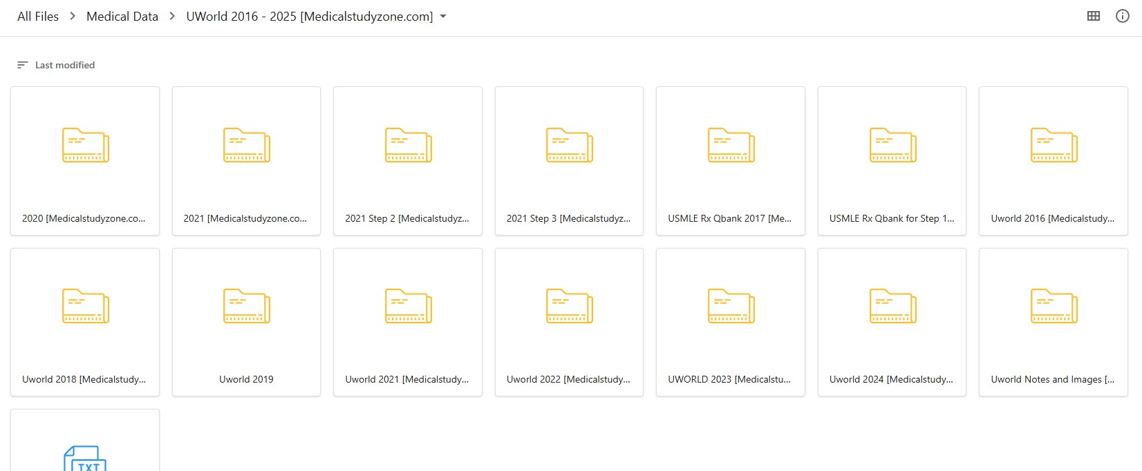 UWorld 2016 - 2025 Step 1, 2 & 3 Single Download Link