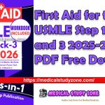 First Aid for the USMLE Step 1, 2 ck, and 3 2025-2026 PDF Free Download
