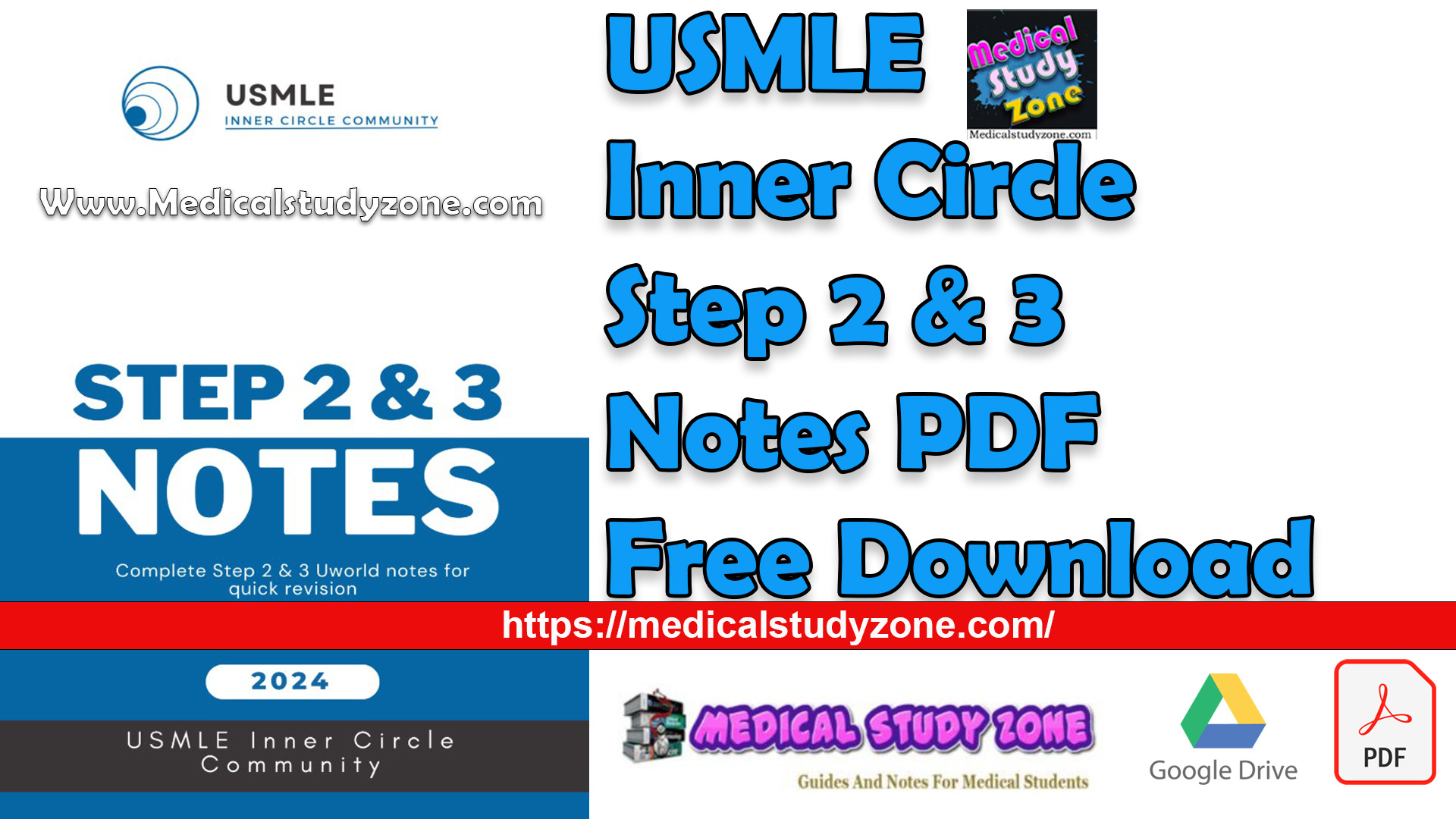 USMLE Inner Circle Step 2 & 3 Notes PDF Free Download