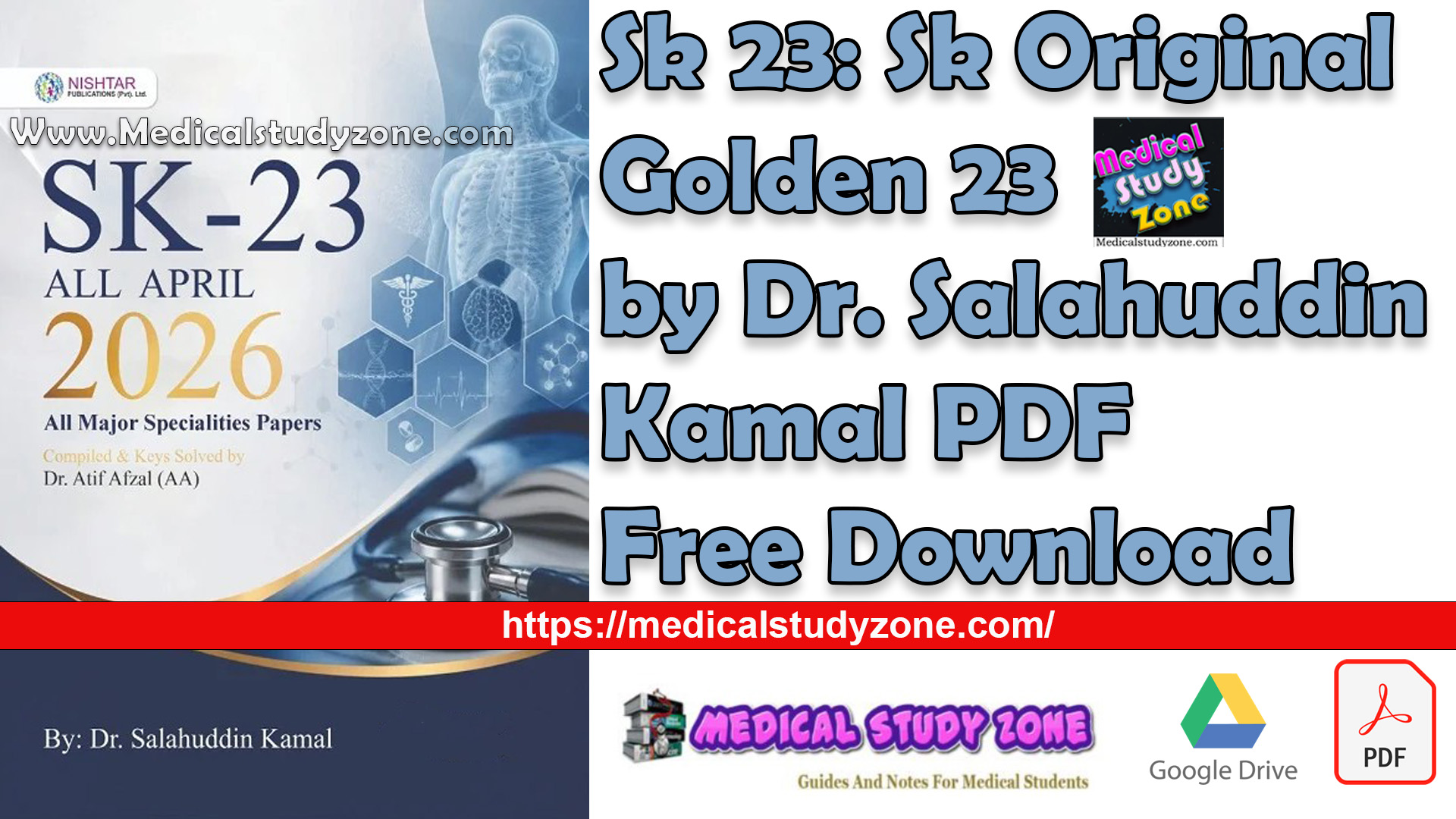 Sk 23: Sk Original Golden 23 by Dr. Salahuddin Kamal PDF Free Download