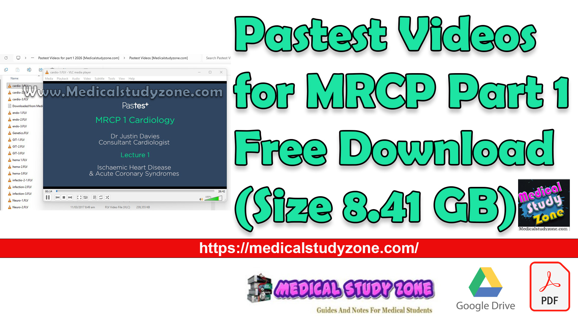 Pastest Videos for MRCP Part 1 2026 Free Download (Size 8.41 GB)