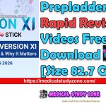 Prepladder XI Rapid Revision Videos Free Download [All 19 Subjects Size 82.7 GB]