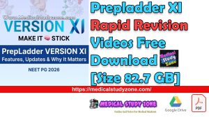 Prepladder XI Rapid Revision Videos Free Download [All 19 Subjects Size 82.7 GB]